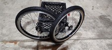 Black UKAi  20x1.75 Rims Sunshine Hubs Old School 80's BMX 36 Hole Tioga Comp II