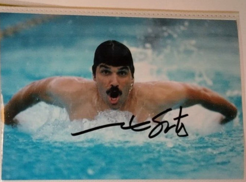 Autograph mark spitz foto hand - autograph,