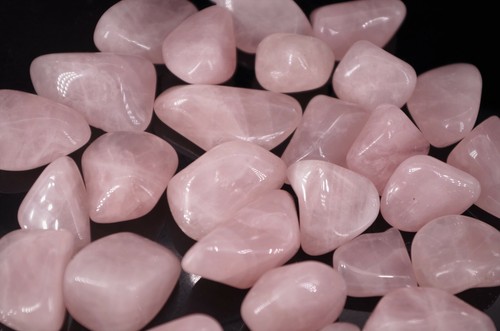 Pierre roulée quartz rose - pierre,