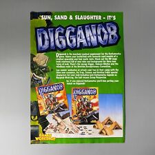 Digganob Gorkamorka Orks Games Workshop Warhammer 40,000 Vintage Retro Publicité