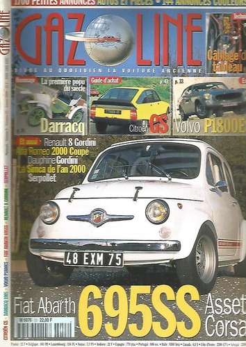 Gazoline abarth 695ss - gazoline,