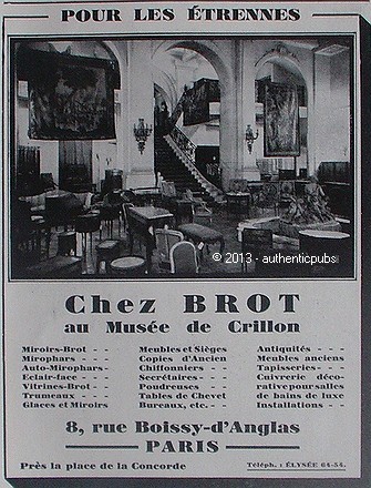 Advertisement mirror brot - advertisement,