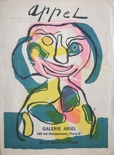 Karel APPEL ,1921-2006.Affiche