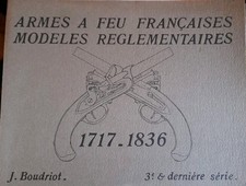 Lot Jean BOUDRIOT - Armes à
