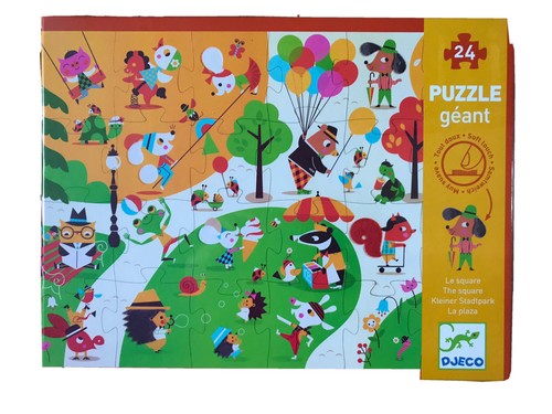 Djeco puzzle géant toucher - puzzle,