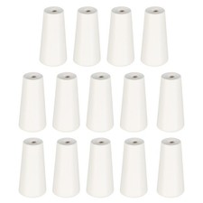  Lot de 14 tirettes en bois pour stores vénitiens, avec pompons, pour la