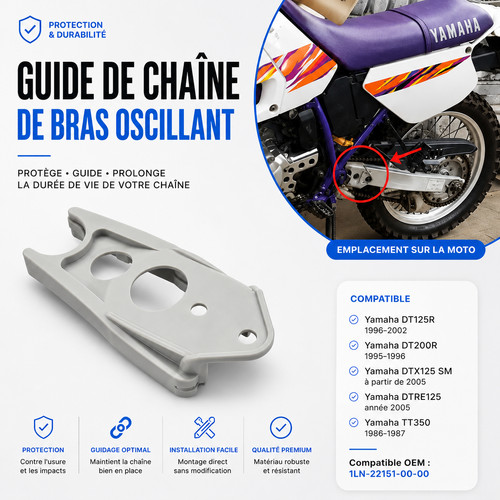 Couvercle guide chaîne - couvercle,
