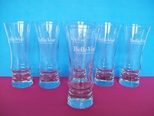 6 VERRES A BIÈRE BELLE-VUE