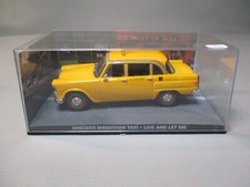 LE8099 UH EAGLEMOSS JAMES BOND 68 007 1/43 Car Checker Marathon Taxi Yellow