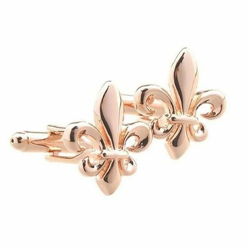 Boutons manchette fleur - de,