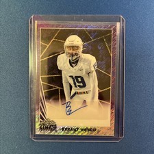 LEAF METAL BRYANT WESCO BLUE SHIMMER AUTO /8