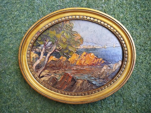 Tableau signé clément - tableau,