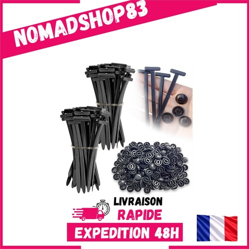 100 serre câbles nylon - 100, serre-câbles