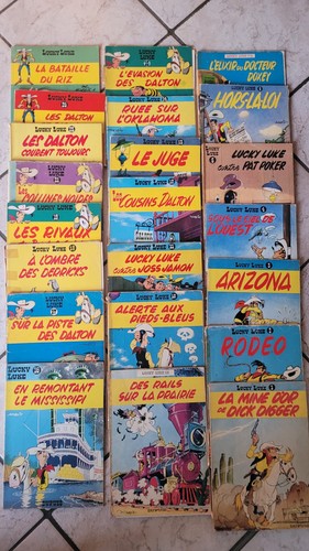 Lot anciennes bd lucky - lot, 22