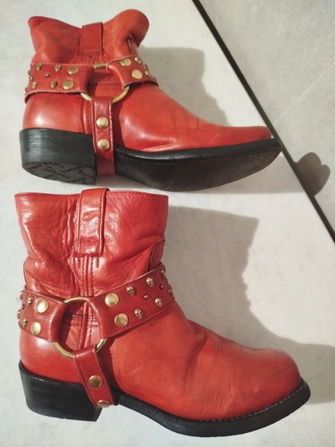 Sendra boots femme - biker, cuir