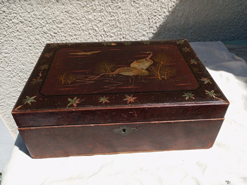 Boite bois ancienne - boite, en