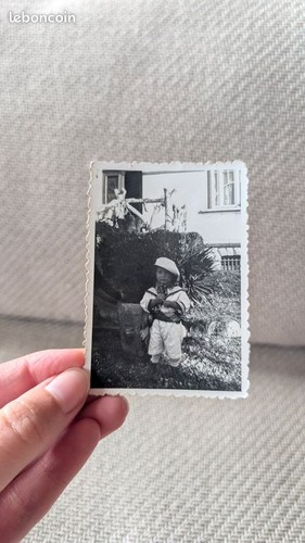 Photo ancienne snapshot enfant - ancienne,