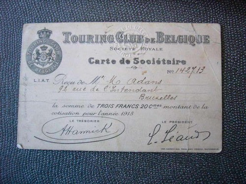 Touring club belgique - club, de
