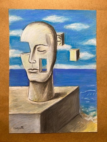 René magritte dessin - dessin, sur