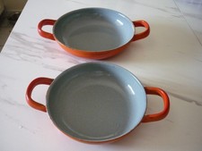2 poêles en fonte " tres rare