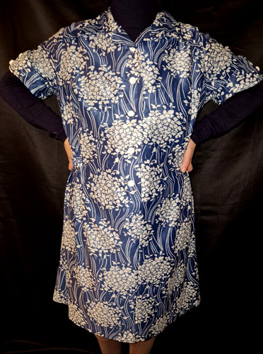 Nylon dederon smock vintage - smock,