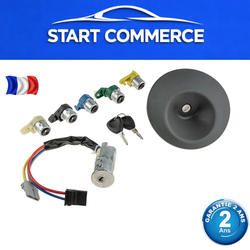 Kit complet serrure - serrure, barillet