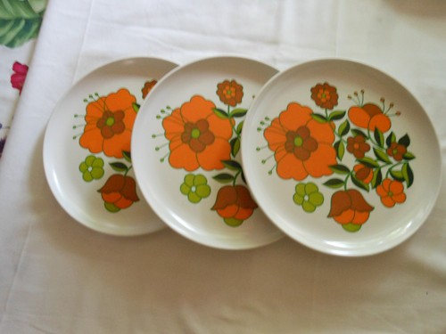 Assiettes vintage tefal - assiettes,