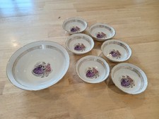 Service à Desserts Fragonard Vintage 