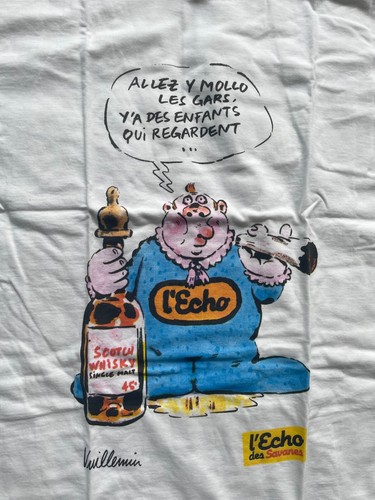 Tee shirt vuillemin l echo - tee, l'echo