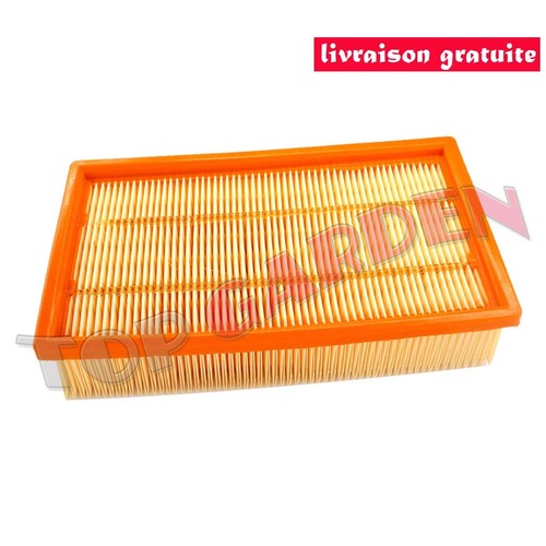 Filtre plat plissé pour
