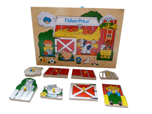 Jouet puzzle en bois - ⚜️,