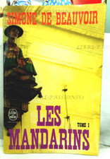 LES MANDARINS TOME I, SIMONE DE BEAUVOIR, ÉDITIONS LE LIVRE DE POCHE, 1969
