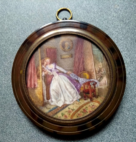 Peinture miniature xix - miniature,