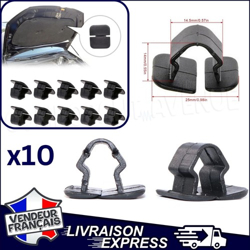 Clips garniture tapis - 10,