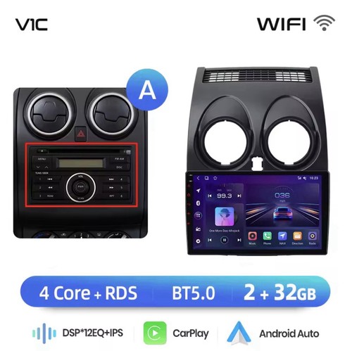 Autoradio nissan qashqai - autoradio,