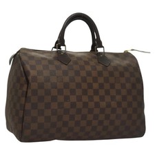 LOUIS VUITTON Damier Ebene Speedy 30 Hand Bag N41364 LV Auth 118939