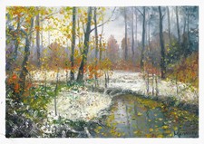 magnifique paysage d'automne 