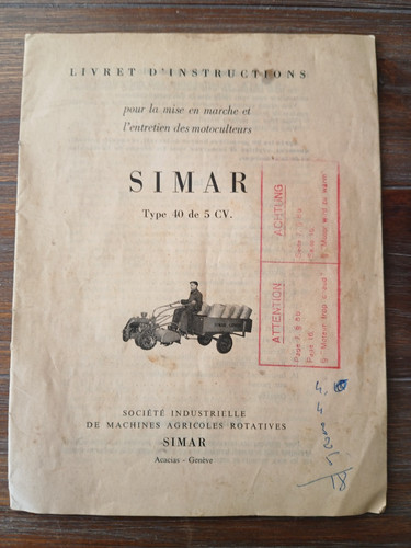 Livret instructions - livret, d'instructions