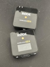 Rode Wireless GO II Single Channel Wireless Microphone System, Black