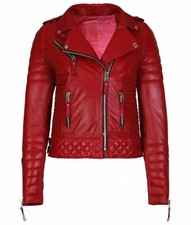 Veste en cuir pour femmes