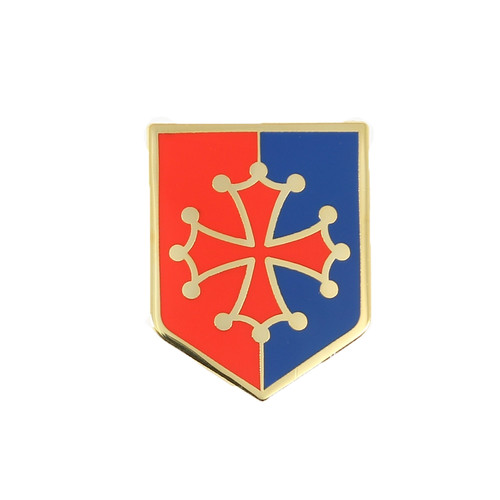 Ecu emaille region - ecu, occitanie