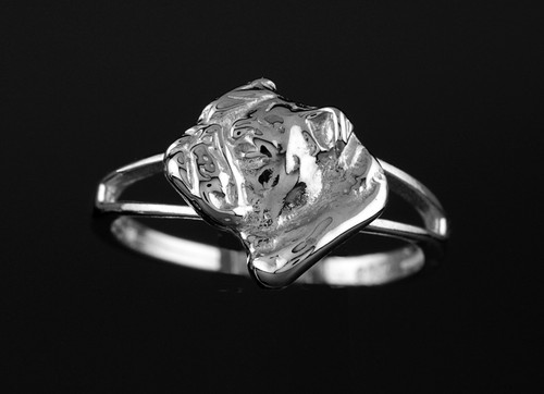 Bague chien bulldog - bulldog,