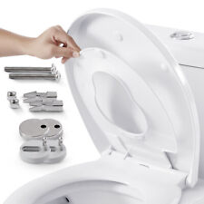AREBOS Siège de toilette avec mécanisme Soft-Close 2 en 1 siège enfant Abattant