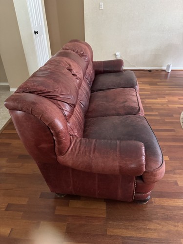Piece genuine leather - leather, living