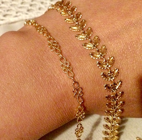 Lot bijoux plaqué 18 - lot, or
