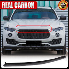 Fit For Maserati Levante 2016UP Front Grill Grille Trim Frame Strip Carbon Fiber