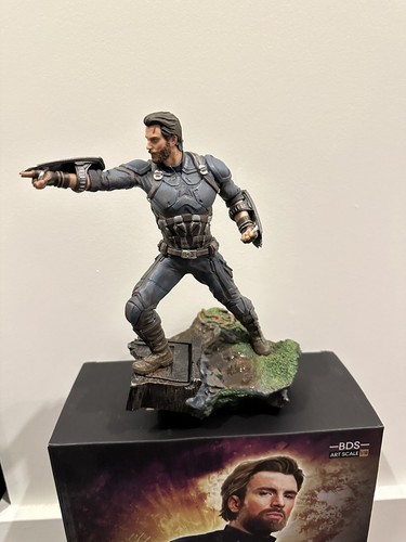 Iron studios marvel - iron, captain