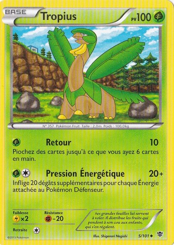 Tropius b explosion plasma - tropius, n&b:explosion