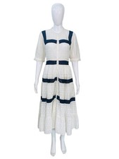 Robe Maxi Longue À Volants