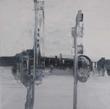 Bruno CANTAIS: L’appel marin, oil on canvas signed
